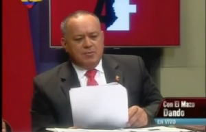 Cabello denuncia plan para eliminar a Leopoldo López