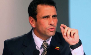 Capriles presentó informe de gestión