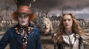 Johnny Depp en Alice in Wonderland