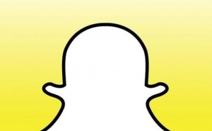 El característico fantasma de Snapchat