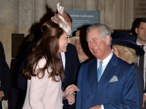 Kate Middleton y el príncipe Carlos en el Día de Commonwealth