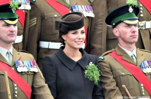 Kate Middleton en las celebraciones de San Patricio