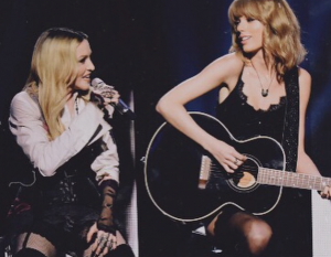 Madonna y Taylor Swift juntas sobre el escenario