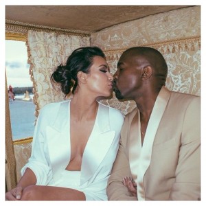 Kim Kardashian y Kanye West comparten una hija