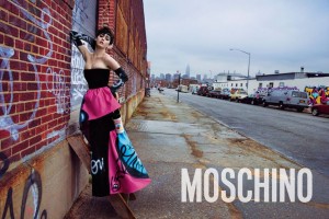 Katy Perry en la campaña de Moschino