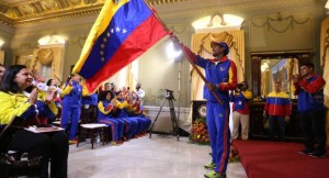 Marvin Blanco estuvo con Nicolás Maduro