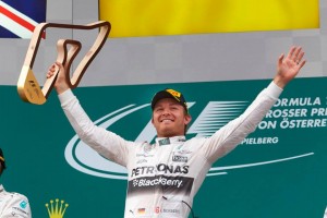 Nico Rosberg firma su tercera victoria en Austria