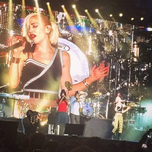 Gwen Stefani en concierto
