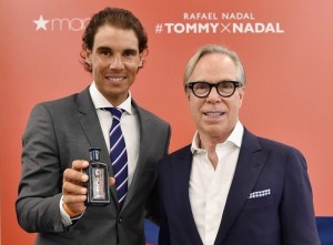 Rafael Nadal junto a Tommy Hilfiger