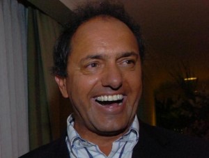 Scioli es gobernador de la provincia de Buenos Aires