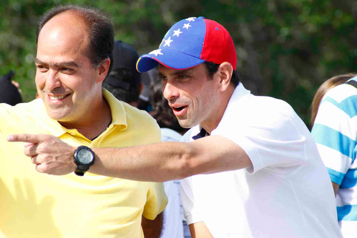 Henrique Capriles rivalizaría con Nicolás Maduro