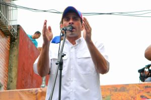 Henrique Capriles aseguró que las movilizaciones se mantendrán