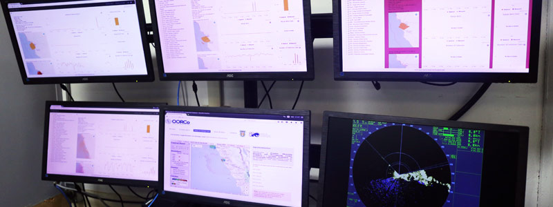 La instalación de una red de radares llamada radio escaterómetros en suelo mexicano permitirá monitorear las corrientes superficiales de la zona costera del golfo de México