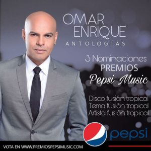 Omar Enrique Gotera Melendez - Nominación Premios Pepsi Musica -