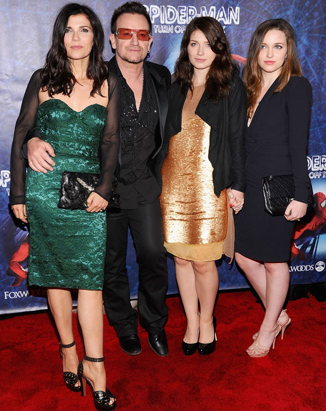 Bono y su familia