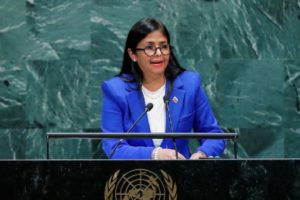 La Vicepresidente rechazó la activación del TIAR contra Venezuela