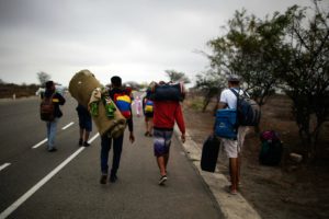 Migrantes venezolanos entre travesías peligrosas e historias de superación
