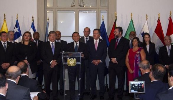 El cartel ratificó su apoyo a Juan Guaidó