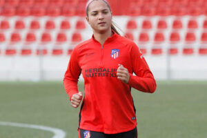 Deyna Castellanos brilló este 16 de enero ante el Sporting de Huelva