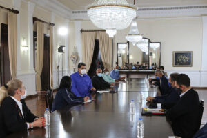 Nicolás Maduro se reunió con Mesa de Diálogo Nacional