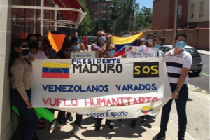 665 Venezolanos varados en España solicitan un vuelo humanitario