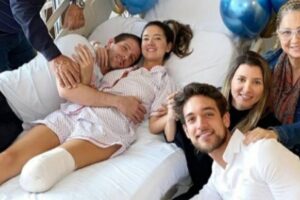 Daniella Álvarez se recupera de la amputación de su pie
