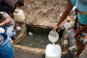 El OVSP constató que 64,7 % de la población no cuenta con servicio de agua