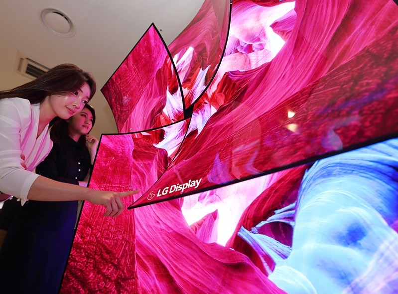 LG desarrollará paneles de pantallas extensibles