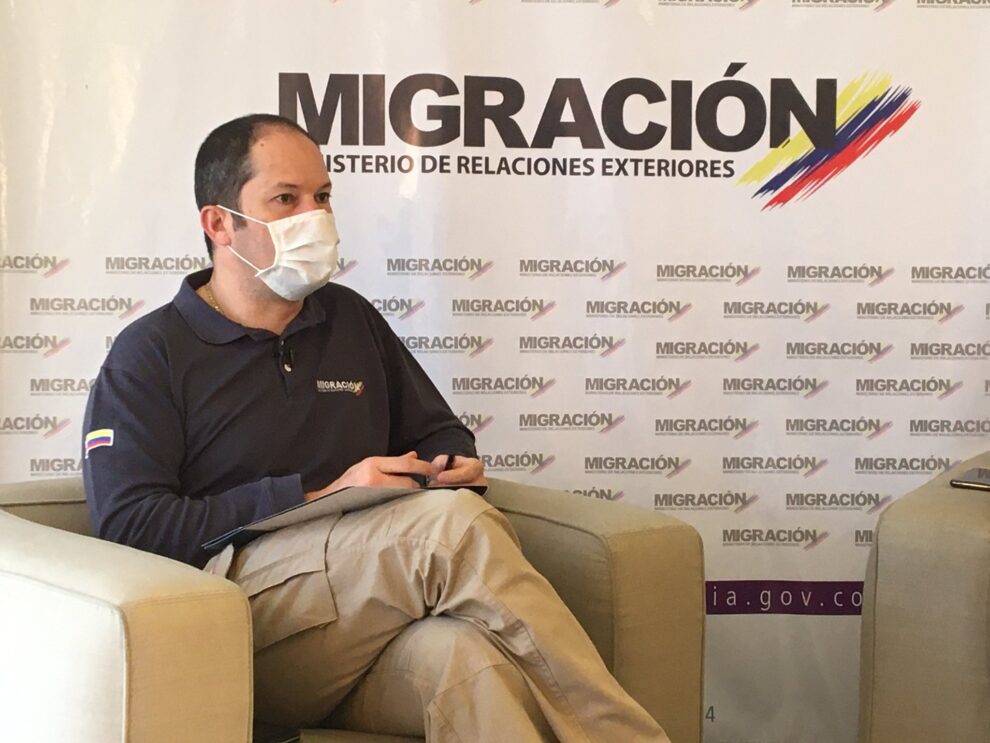 Director de migración Colombia
