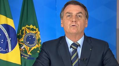 Jair Bolsonaro criticó la desinformación con respecto a la pandemia dentro de Brasil