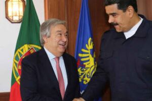 Runión de Maduro con Guterres