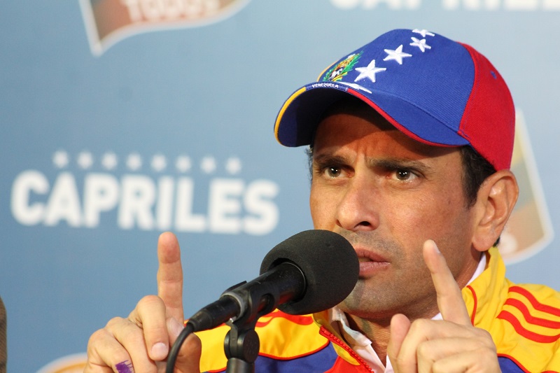 ¿Cuál es el llamado realizado por Henrique Capriles?