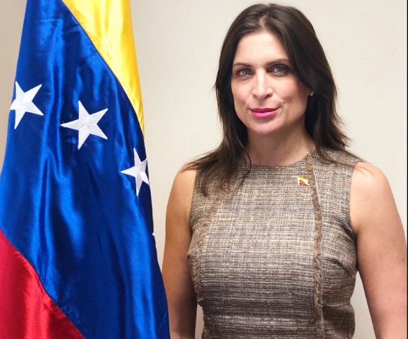 Embajadora designada por Guaidó