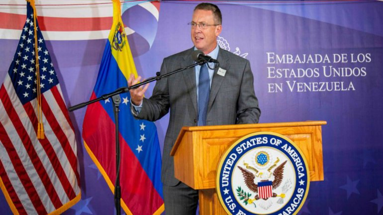 James Story, Estados Unidos, sede diplomática, Caracas, Venezuela, delegación norteamericana,