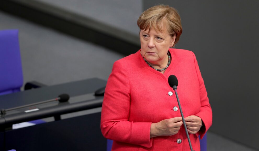 Angela Merkel reaccionó ante la suspensión de las RR.SS. del presidente Trump