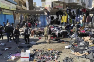 Doble atentado en Bagdad deja una veintena de muertos