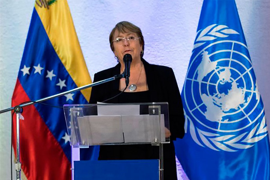Michelle Bachelet denunció la estigmatización y la criminalización que el Estado venezolano tiene sobre los periodistas y medios de comunicación