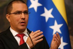 Arreaza rechazó declaraciones de EEUU sobre ayudas humanitarias para Venezuela