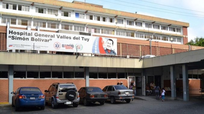 Este 24M pacientes con covid-19 del Hospital General de los Valles del Tuy se quedaron sin oxigeno artificial