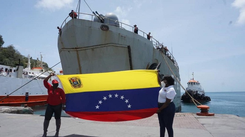20 toneladas de ayuda humanitaria a la nación de San Vicente y las Granadinas