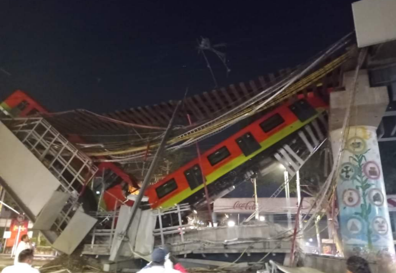 Accidente en metro de Ciudad de México deja una veintena de fallecidos