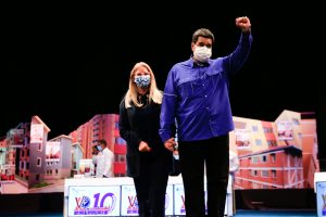 Gabriela Jiménez Ramírez - Maduro comandó acto del 10mo Aniversario de la GMVV - FOTO