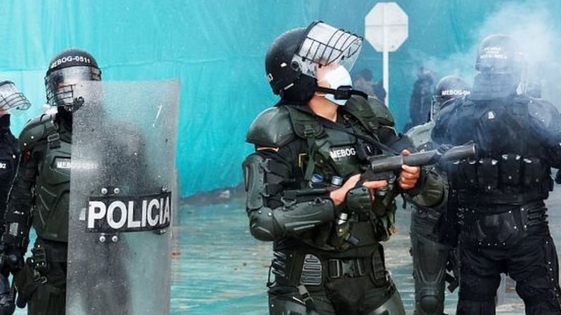 Policía de Colombia.