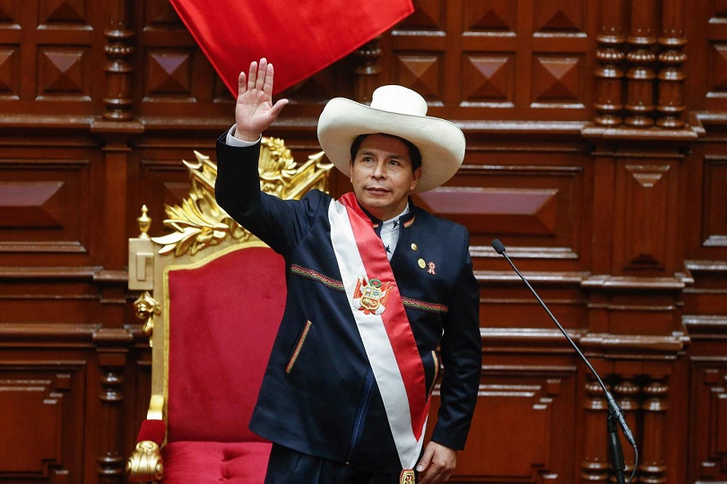 Y tras casi 2 meses ¡Pedro Castillo asume como Presidente del Perú! - FOTO