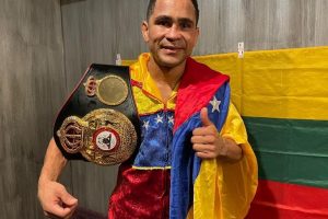 Boxeador venezolano Gabriel Maestre