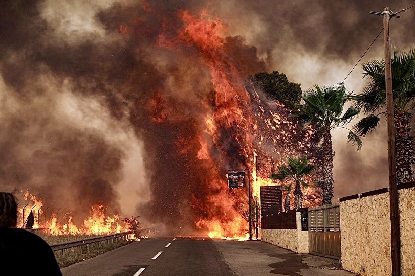 Crisis ecológica sin precedentes ¡Esto dice el primer ministro griego de los incendios que arrasan su país! - FOTO