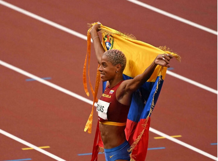 Atleta venezolana Yulimar Rojas