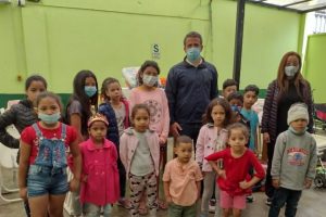 Gobierno de Guaidó en Perú hizo entrega de ayuda al refugio Sin Frontera