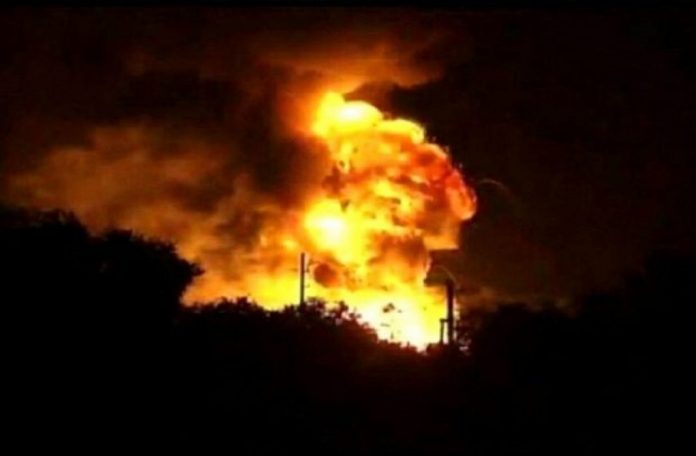 Explosión en Yaracuy