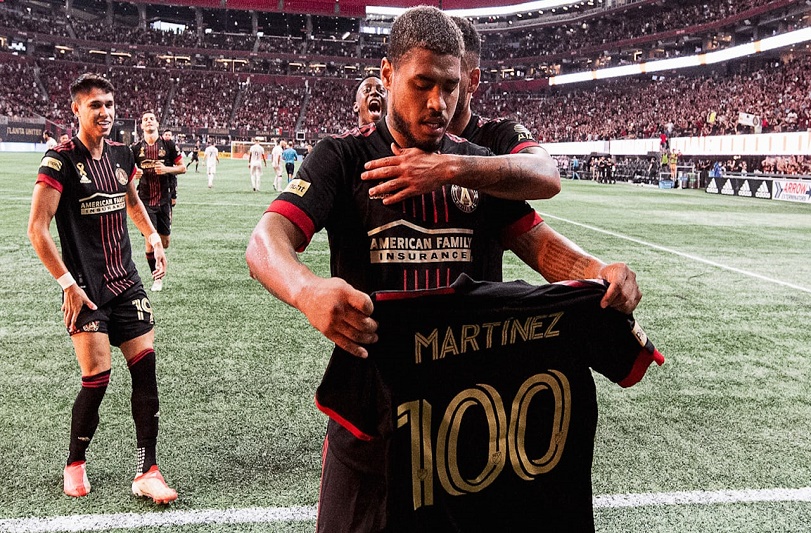Josef Martínez llegó a 100 goles en la MLS con el Atlanta United - FOTO